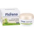 Florena Tagescreme 24h Feuchtigkeit Tagespflege, mit LSF 6, gegen Hautalterung, mit Olivenöl, für trockene Haut, 50 ml
