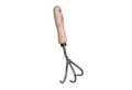 SHW Gartenhacke SHW Grubber 3 Zinken mit Eschenholzgriff, Robuster Karbonstahl