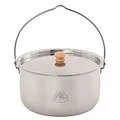 Robens Ottawa 4 L Camping Topf Edelstahl mit Deckel - Camping Kochgeschirr