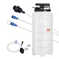 VEVOR Ölabsaugpumpe 15L Manuell Pneumatisch Ölabsauggerät Ölwechselpumpe Auto