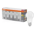 5er-Pack Osram E27 LED Lampe in Glühlampenform 8.5W wie 60W 2700K warmweißes Licht