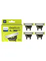 Philips Zubehör OneBlade QP440 - replacement blade 4 pcs