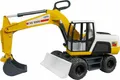 Bruder 03413 Mobilbagger (gelb/weiß)