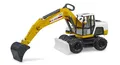 bruder 03413 - Mobilbagger - 1:16 Fahrzeuge, Spielzeug Bagger, Sandbagger, Kinderbagger, Schaufelbagger