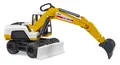 Bruder 2+ 03413  Mobilbagger Bagger Spielergänzung für Baustelle