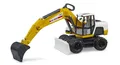 Bruder 03413 Mobilbagger (gelb/weiß)