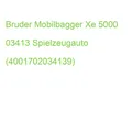 Bruder Mobilbagger Xe 5000 03413 Spielzeugauto (4001702034139)