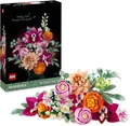LEGO Botanicals Schöner Rosafarbener Blumenstrauß - Blumendeko - Bauset für