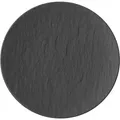 Villeroy & Boch Brotteller Manufacture Rock, Schwarz, Keramik, rund, Essen & Trinken, Geschirr, Teller, Kuchenteller