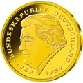 Gold-Erinnerungsprägung "Franz Josef Strauß"