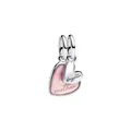 Pandora Charm Herz 793766C01, Charm Mutter & Tochter teilbar