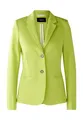 Oui Damen Blazer CLOYEE Heavy Jersey tailliert geschnitten Uni Business, Freizeit, Festlich V-Ausschnitt Reverskragen Jersey