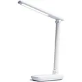EinLicht Schreibtischlampe Pult, weiß, LED, dimmbar, mit Touchpanel, 400 Lumen, mit Akku, warm- bis tageslichtweiß