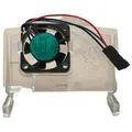 Raspberry Pi® RB-Case-Fan Aktiver Lüfter Passend für (Entwicklungskits): Raspberry Pi® Weiß