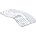 Matias FK413D-DE Sculpted Ergonomic Rechargeable Keyboard for Mac Kabellos