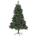 Beliani Weihnachtsbaum, Grün, Kunststoff, 180 cm, Dekoration, Weihnachtsdekoration, Weihnachtsbäume & Zubehör