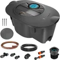 Gardena Rasensprenger AquaPrecise Komplett-Set, 16010-20, Kreis-, Sektorenregner, unterirdisch, für Flächen bis 320 m²