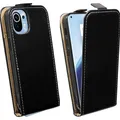 Klapptasche Schale Hülle Etui Zubehör Case für XIAOMI MI 11 Schwarz