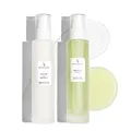 Gesichtsreinigungs-Set mit Bio-Aloe Vera und Hyaluronsäure - NATURKOSMETIK VEGAN von Mother Nature Cosmetics - 150 ml Waschgel und 150 ml Gesichtswasser für normale Haut, Mischhaut und unreine Haut