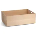 Zeller Present Dekokiste, Natur, Holz, Buche, Hartholz, 60x40x21 cm, Ordnen & Aufbewahren, Aufbewahrungsboxen