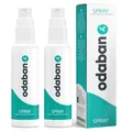 2x odaban® Antitranspirant Deodorant Spray - 2x 30 ml -  Mittel gegen Schwitzen