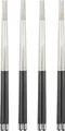 4 Paar Chinesische Essstäbchen Set aus Edelstahl | edle Sushi Stäbchen Spülmaschinenfest und Rostfrei | Wiederverwendbare 24,3cm Chopsticks für Asiatisches Geschirr Besteck