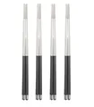 4 Paar Chinesische Essstäbchen Set Edelstahl Rostfrei Sushi Stäbchen Chopsticks