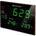 Bresser Weerstation CO²-meter - Air Quality Monitor Smile XXL - Met Thero- en Hygrometer (7004030)