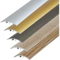 Dalsys - Bergangsprofil Anpassungsprofil Inkl. Befestigungsmaterial - 90cm X 50mm Silber
