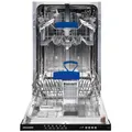 Oranier Einbau Spülmaschine 45 cm - vollintegrierbarer Spülautomat mit FloorLight - 6 Programme - Geschirrspülmaschine für 10 Gedecke - GSV545
