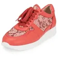 vitaform Damen Sneaker Hirschleder Sneaker rot 40 EU