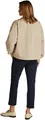Tommy Hilfiger Damen Bomberjacke Casual Nylon Dünn, Beige (Sandalwood), M