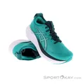 Asics Gel-Nimbus 27 Herren Laufschuhe-Türkis-9,5