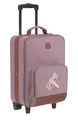 LÄSSIG Kinderkoffer Trolley Reisekoffer mit Teleskopstange und Rollen für Kinder Handgepäck/Trolley Adventure Dragonfly