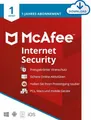 McAfee Internet Security 1 PC 1 Jahr Mac Android