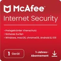 McAfee Internet Security 2026 1-Gerät / 1-Jahr Windows/Mac/Android/iOS / KEY