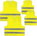CarComfort Warnweste Family Set, gelb