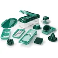 GENIUS NICER DICER Nicer Dicer »Fusion Smart«, 16-teilig, 1,25 l Auffangbehälter, Klingen aus Edelstahl""