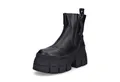 Buffalo Buffalo Damen Boot Gospher Bootie Zip schwarz Ankleboots