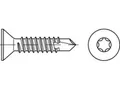 500 x Bohrschrauben,mit Senkkopf nach DIN 7982, mit ISR DIN 7504 Stahl P 4,2 x 4