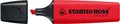 STABILO BOSS Original Textmarker | 1 Stück | Echt Rot, 