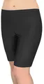 Aquarti Damen Schwimmradler Badehose Schwimmhose große Größen, Farbe: Schwarz, Größe: 50