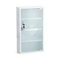 Zeller 18122 Medizinschrank, Metall, weiß