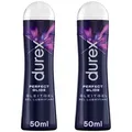 durex Gleitgel Perfect Glide (2 x 50ml), Doppelpack, 2-tlg., langanhaltend - Ideal für Analsex weiß