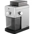 WMF STELIO Kaffeemühle Edition, Scheibenmahlwerk aus Stahl, - Schwarz/Silber