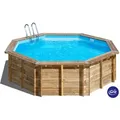 Gre Pool-Set 2024, Kiefer, Holz, Kiefer, 500x127x500 cm, Freizeit, Pools und Wasserspaß, Pools, Aufstellpools