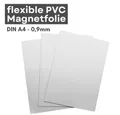 MaajeeKuto Magnet Magnetfolie DIN A4 beschreibbar Weiß 0,9 mm PVC Magnetplatte (1-St)