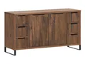 Waschtisch Sydney Holz 138cm Pinie rustikal Badschrank Waschplatz Unterschrank