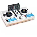 Hercules MIX ULTRA Digital Vinyl System (DVS) Scratcher Weiß