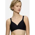 Triumph Bügelloser BH Modern Soft & Cotton N (1-tlg) BH ohne Bügel - Baumwolle schwarz 90
